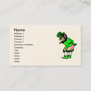 Carte de visite vilain de lutin