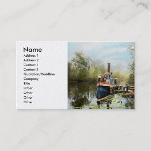 Carte De Visite Ville - Brown's Landing FL - La Princesse et la Ph