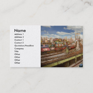 Carte De Visite Ville - New York - Le pont de Brooklyn depuis 1903