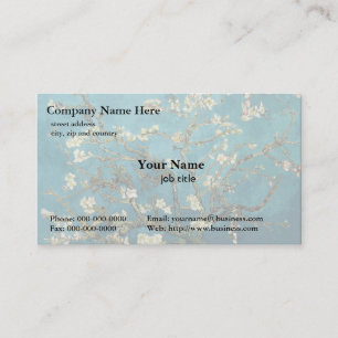 Carte De Visite Vincent van Gogh, Amandiers en fleurs