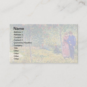 Carte De Visite Vincent Van Gogh - Courtiser Les Couples Dans Le P