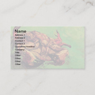Carte De Visite Vincent Van Gogh - Crabe sur son dos Art