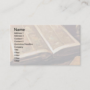 Carte De Visite Vincent Van Gogh - La Vie Toujours Avec La Bible