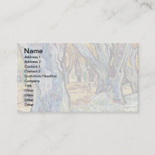Carte De Visite Vincent Van Gogh - Les Cantonnier - Beaux-Arts