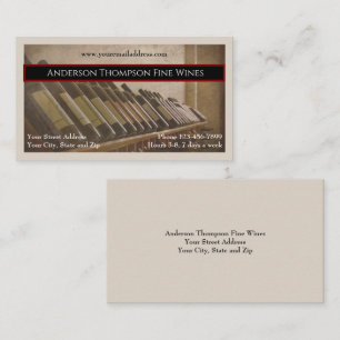 Carte de visite vinicole Wine Bar