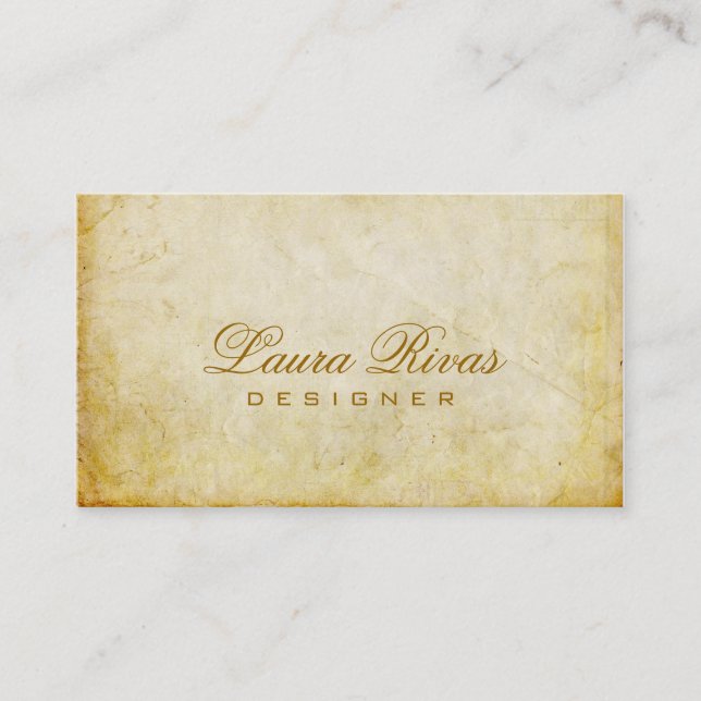 Carte de visite vintage (Devant)