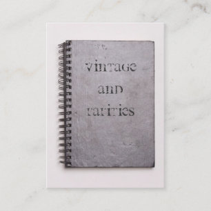 carte de visite vintage et de bienfaisance