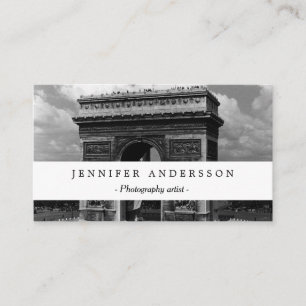 Carte De Visite Vintage France Paris Arc de Triomphe Place Etoile