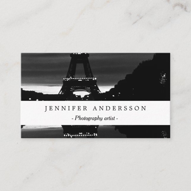 Carte De Visite Vintage France Paris Eiffel (Devant)