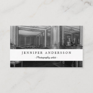 Carte De Visite Vintage France Versailles palais de la chambre de 