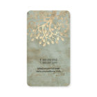 Vintage Gold Tree Wellness & Spa Therapy Bronze