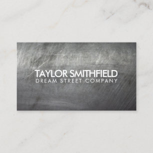 Carte De Visite Vintage métallique