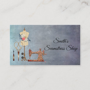 Carte De Visite Vintage Seamstress