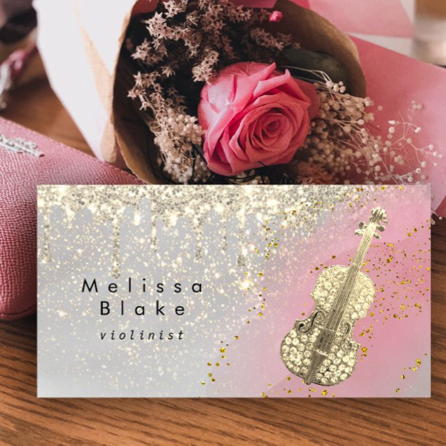 carte de visite violoniste (Créateur téléchargé)