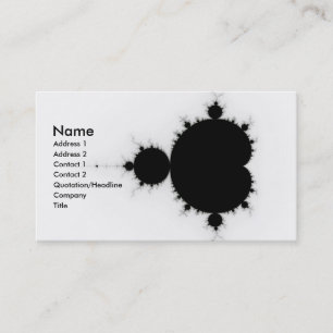 Carte De Visite Viratarupa - Art fractal