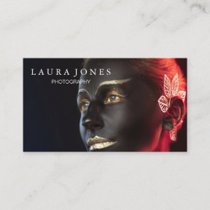Carte De Visite Viseur d'objectif d'appareil photo professionnel