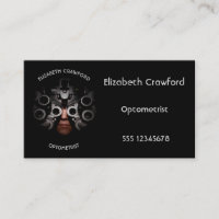 Vision d'essai d'opticien d'optométriste