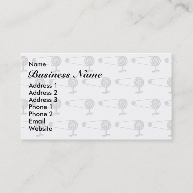 Carte De Visite Vitesse simple, vélos de piste, BMX, vélo à engren (Devant)