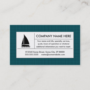 Carte De Visite voile