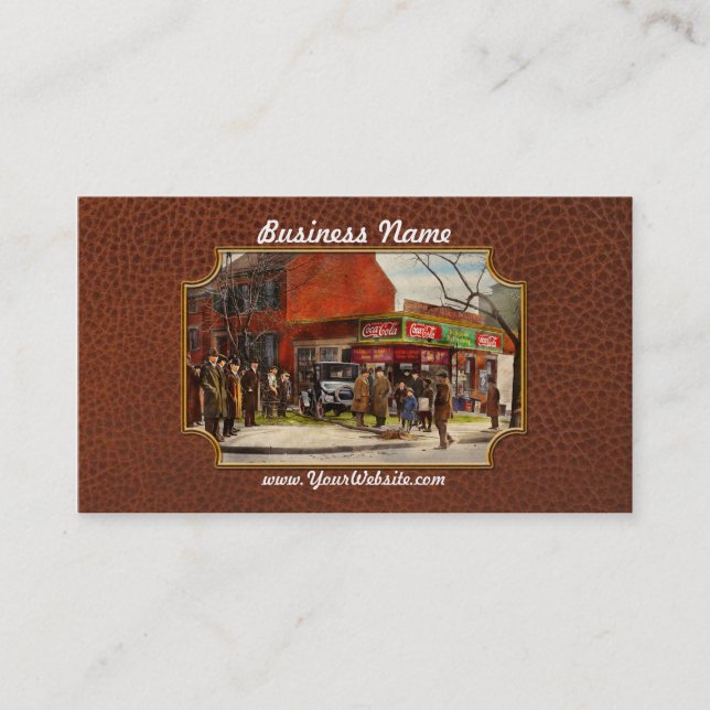 Carte De Visite Voiture - Accident - Chercher le numéro un 1921 (Devant)