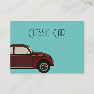 Carte De Visite Voiture Antique Classic