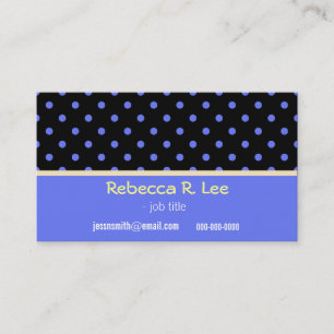 Carte De Visite voiture d'affaires cool, simple, élégante et bleue