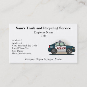 Carte De Visite Voiture de cannette de fil de voiture