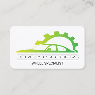 Carte De Visite Voiture de sport Services automobiles