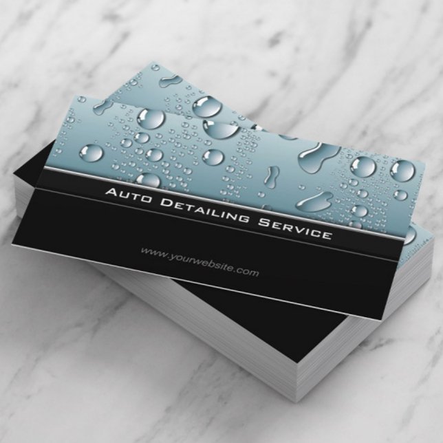 Carte De Visite Voiture Detailing (Créateur téléchargé)