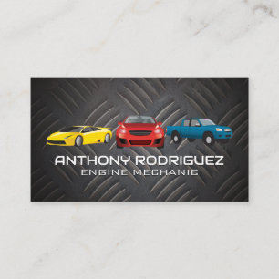 Carte De Visite Voitures de sport   Camions   Services de mécaniqu