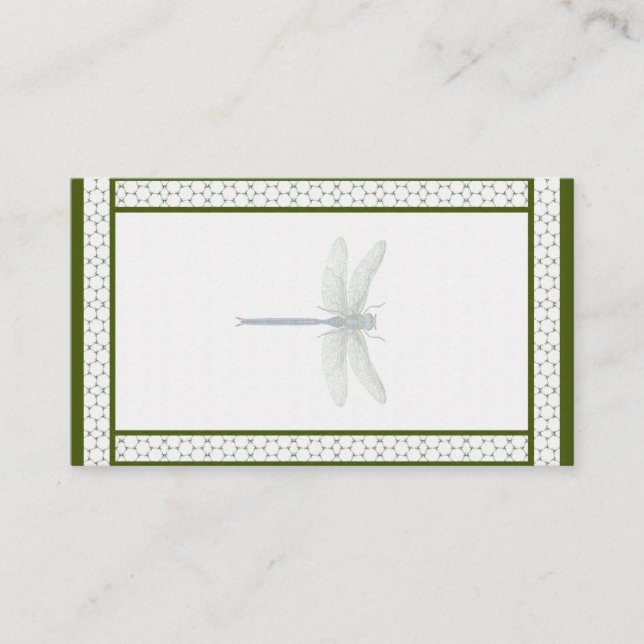 Carte De Visite Vol de dragonfly (Devant)