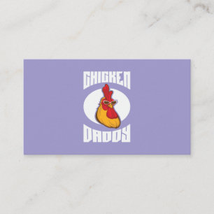 Carte De Visite Volailles élevées par Chicken Daddy