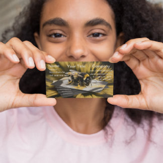 Carte de visite volant de Bumble Bee