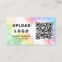 Votre entreprise Logo & Code QR Opal Stone Company
