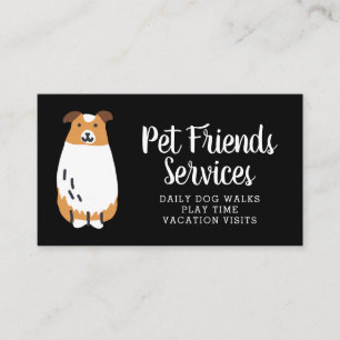Carte De Visite Votre entreprise   Services aux animaux