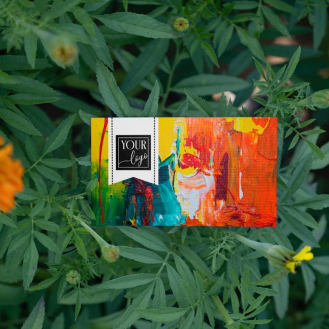 Carte De Visite Votre logo Artist Art Studio (Créateur téléchargé)