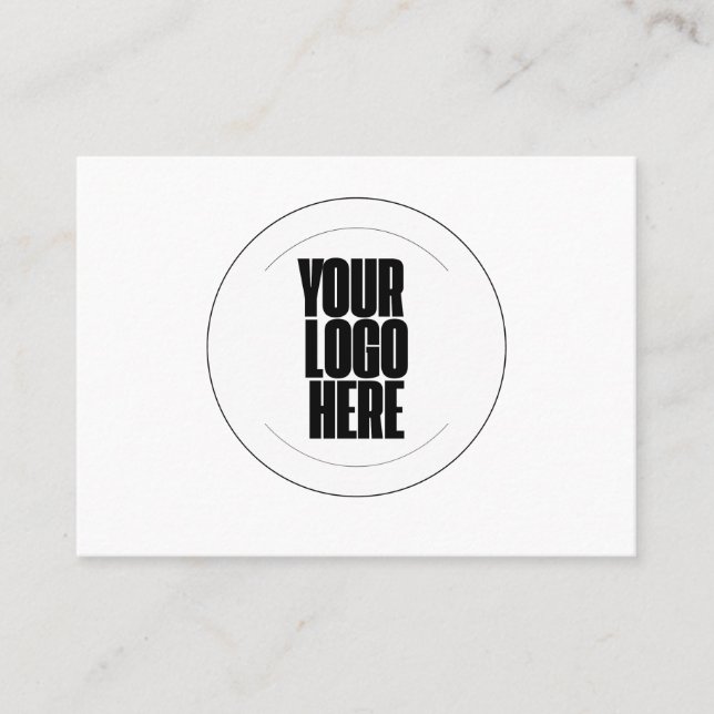 Carte De Visite Votre logo ici (Devant)