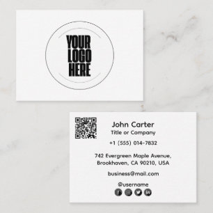 Carte De Visite Votre Logo Ici