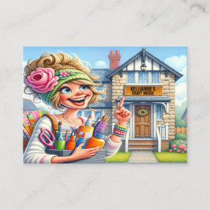 Carte De Visite Votre Série D'Artisanats De Charme