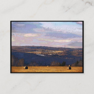 Carte De Visite Vue depuis l'ATC Hill