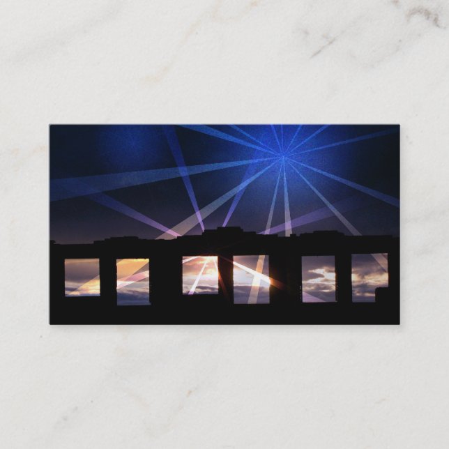 CARTE DE VISITE WARTIME GHOSTS WALTS UK (Devant)