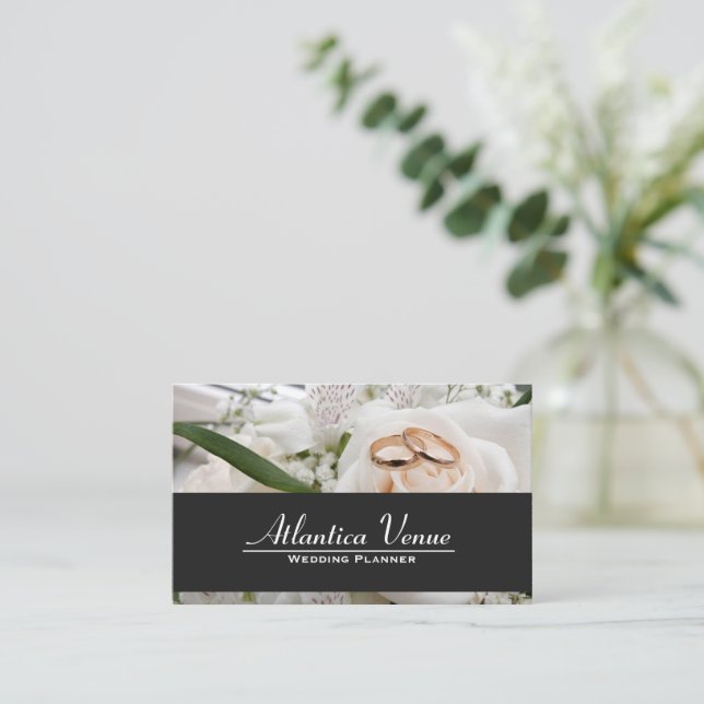 carte de visite Wedding planner (Debout devant)