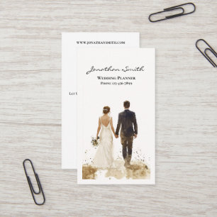 Carte de visite wedding planner
