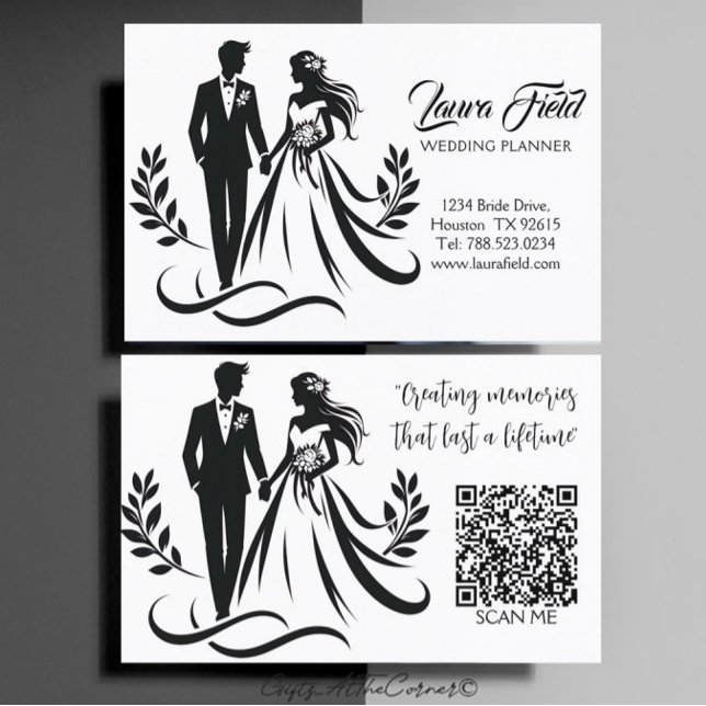 Carte De Visite Wedding planner (Créateur téléchargé)