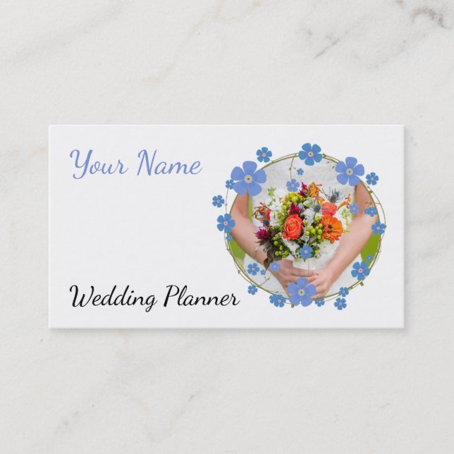 Carte de visite wedding planner (Devant)