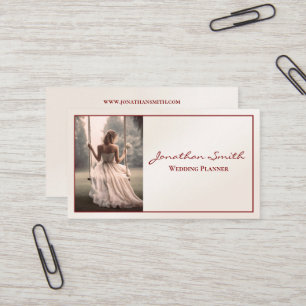 Carte de visite wedding planner