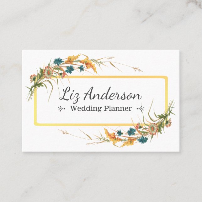 Carte De Visite Wedding planner (Devant)