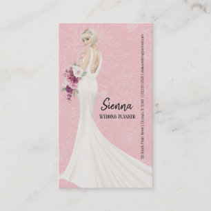 Carte De Visite Wedding planner choisir la couleur arrière - plan