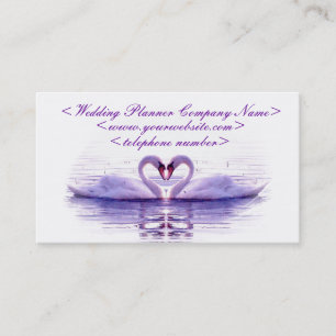 Carte De Visite Wedding planner du Coeur des Cygnes