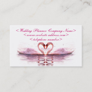 Carte De Visite Wedding planner du Coeur des Cygnes